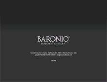 Tablet Screenshot of baronioalfianello.com